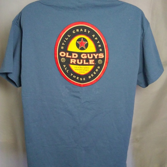Old Guys Rule Mens XL T-Shirt - Picture 2 of 5